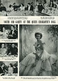 Images Dated 24th July 2017: Queen Charlottes Ball: Raine McCorquodale(Spencer), 1947