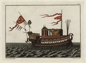 Queen Cleopatras barge