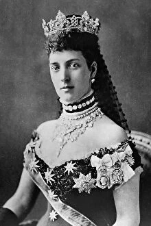 Consort Collection: Queen Consort Alexandra of Denmark Victorian period