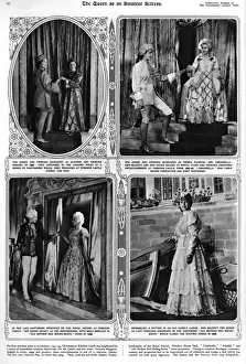 Queen Elizabeth II as an amateur actress