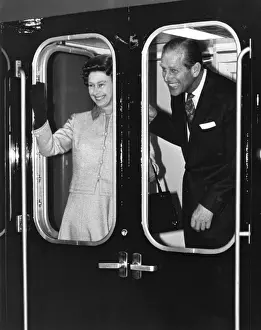 Queen Elizabeth II and Duke of Edinburgh