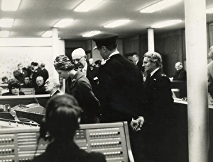 Images Dated 31st May 1966: Queen Elizabeth II at the LFB Annual Review in Lambeth
