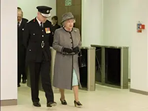 Queen Elizabeth II opening the new LFB Headquarters