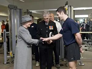 Queen Elizabeth II opening the new LFB Headquarters
