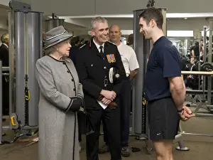 Queen Elizabeth II opening the new LFB Headquarters