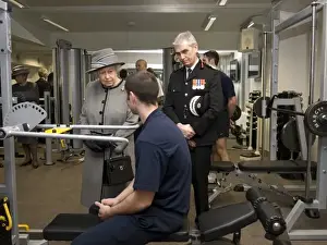 Queen Elizabeth II opening the new LFB Headquarters