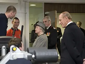 Queen Elizabeth II opening the new LFB Headquarters