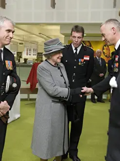 Queen Elizabeth II opening the new LFB Headquarters
