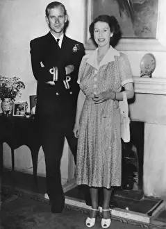 Queen Elizabeth II and Prince Philip in Malta
