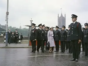 Dukes Prints: Queen Elizabeth II and Prince Philip visiting Lambeth HQ