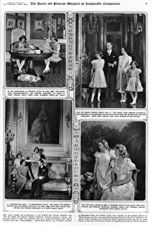 Queen Elizabeth II & Princess Margaret as inseparable compan Queen Elizabeth II & Princess Margaret as inseparable compan