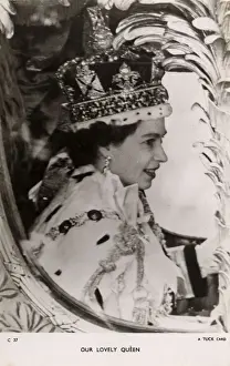 Queen Elizabeth II - Returning to the Palace - Coronation