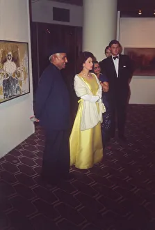 Orchestra Collection: Queen Elizabeth II at the Royal Festival Hall