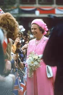 Images Dated 2nd August 2011: Queen Elizabeth II - Silver Jubilee