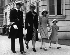 Queen Elizabeth II visiting Dartmouth College in 1939