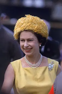 Tours Prints: Queen Elizabeth II - West Indies royal tour 1966
