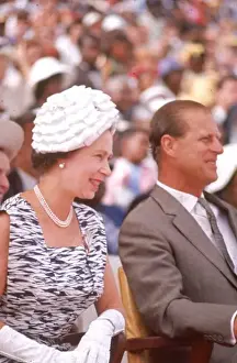 Queen Elizabeth II - West Indies royal tour 1966