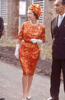 Images Dated 11th January 2012: Queen Elizabeth II - West Indies royal tour 1966