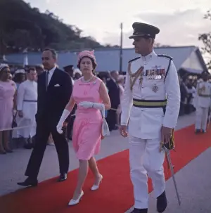 Queen Elizabeth II - West Indies royal tour 1966
