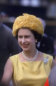 Images Dated 20th July 2011: Queen Elizabeth II - West Indies royal tour 1966