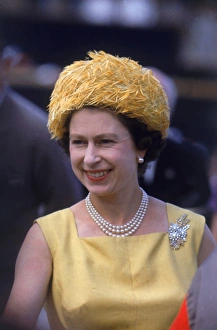 Images Dated 20th July 2011: Queen Elizabeth II - West Indies royal tour 1966