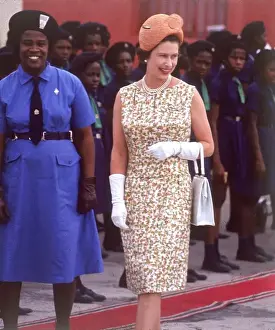 Queen Elizabeth II - West Indies royal tour 1966