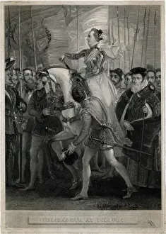 Armada Prints: Queen Elizabeth at Tilbury