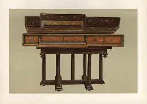 Queen Elizabeth Is virginal, made in Italy circa 1570