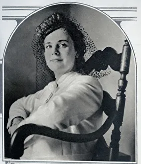 Albanian Collection: Queen Geraldine of Albania