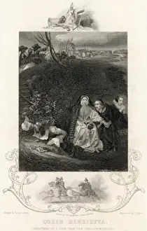 Fleeing Prints: Queen Henrietta Maria flees