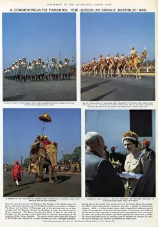 Processions Prints: The Queen at Indias Republic Day
