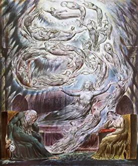 Mysterious Gallery: Queen Katherines Dream by William Blake