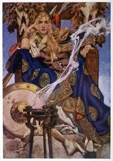 Images Dated 12th October 2007: Queen Maeve / Leyendecker