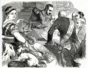 Briton Prints: Queen Maria II of Portugal and her Cabinet Councillors