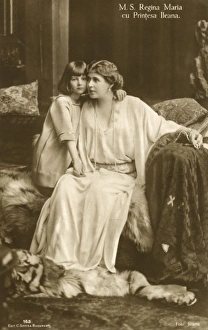 Images Dated 18th March 2011: Queen Maria of Romania and Princess Ileana