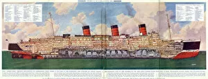 Section Collection: The Queen Mary liner