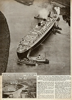 'Queen Mary' Ocean Liner to Greenock, Inverclyde 'Queen Mary' Ocean Liner to Greenock, Inverclyde