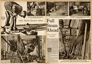 Queen Mary Ocean Liner work begins