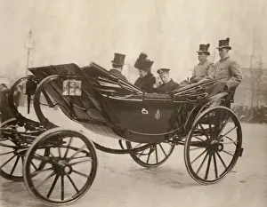 Queen Mary and the Prince of Wales