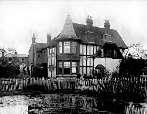 Whitstable Prints: Queen Marys Coronation gift, Barn House, Whitstable, Kent