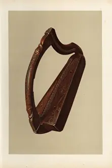 Queen Marys harp (Gaelic harp) from before