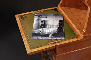 Queen Mary's Personal Secretaire Bookcase, HMS Medina