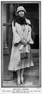 Images Dated 28th September 2012: Queen Mother as Duchess