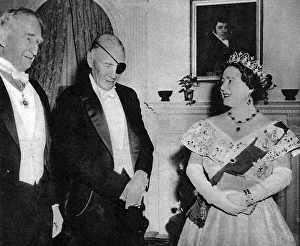 Feb18 Gallery: Queen Mother at the English Speaking Union Dinner, New York