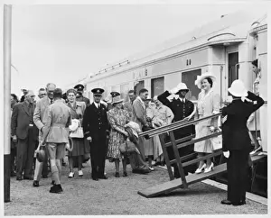 Behind Prints: Queen Mum / Rhodesia 1947