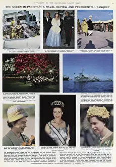 Attends Prints: The Queen in Pakistan during her royal tour