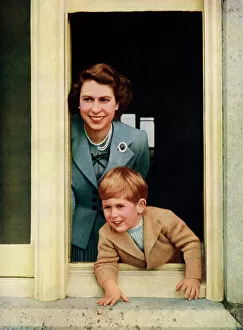 Princes Collection: The Queen and Prince Charles