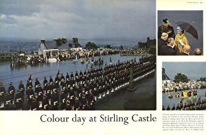 Philip Collection: The Queen and Prince Philip at Stirling Castle