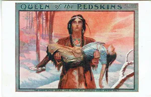 Grief Prints: Queen of the Redskins by Emma Litchfield