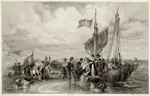 1568 Prints: Queen of Scots Embarks